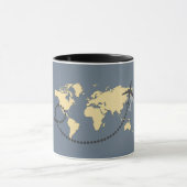 Mug Voyageons l'illustration du monde (Centre)