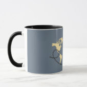 Mug Voyageons l'illustration du monde (Gauche)