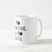 Mug Voyager, c'est vivre la Musique (Devant droit)