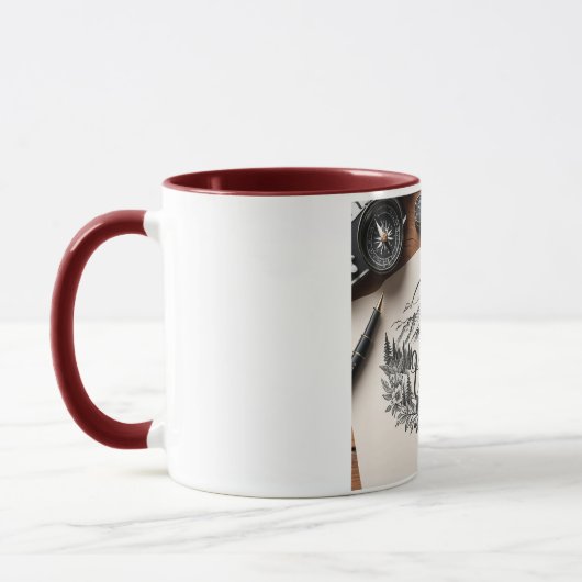 Mug Voyager ensemble thème Voyage (Gauche)