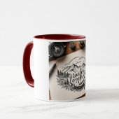 Mug Voyager ensemble thème Voyage (Devant gauche)