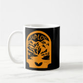 Mug Voyager Explorez Mountain Graphic Camping Décontra (Gauche)