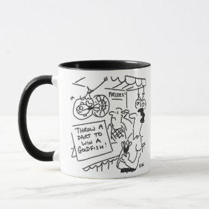 Mug Voyager Fairground Stall Darts Jeu