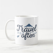 Mug Voyager souvent (Gauche)