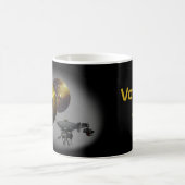 Mug Voyager vaisseau spatial et record d'or à 40 (Centre)