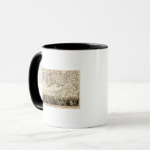 Mug Voyages de l'apôtre PaulCarte panoramique (Devant gauche)