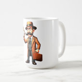 Mug Voyageur d'heure (Devant droit)
