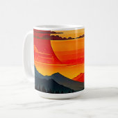 Mug Voyageur minimaliste BOHO (Devant gauche)