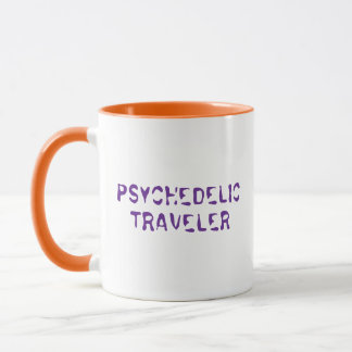 Mug Voyageur Psychedélique Café