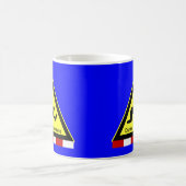 Mug Voyageurs en état d'ébriété traversant ⚠ panneau t (Centre)