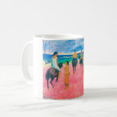 Mug Voyageurs sur la plage, Gauguin (Devant gauche)