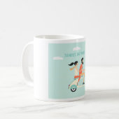 Mug Voyagez avec moi (Devant gauche)