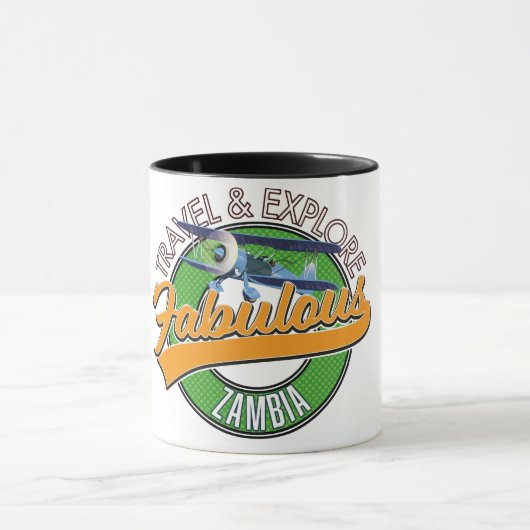 Mug Voyagez explorer la zambie fabuleuse (Centre)