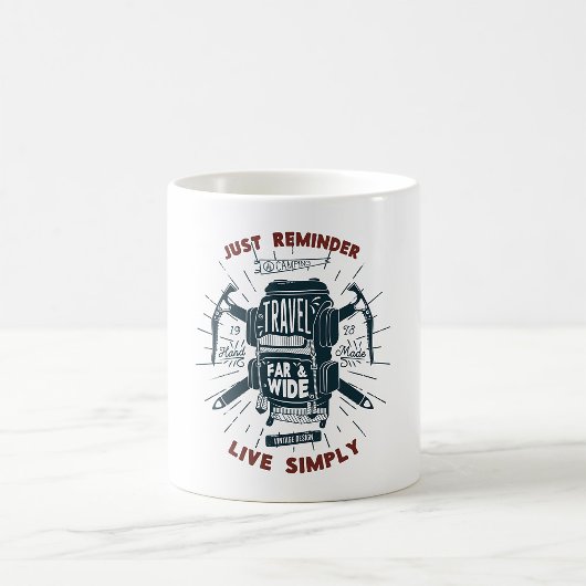 Mug Voyagez Loin Et Large