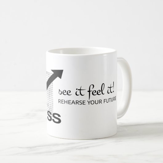 Mug Voyez-Le, Sentez-Le : Inspiration Motivationnelle (Devant droit)