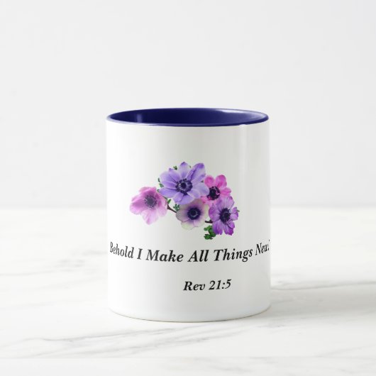 Mug Voyez-moi rendent toutes les choses nouvelles (Centre)