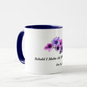 Mug Voyez-moi rendent toutes les choses nouvelles (Devant gauche)