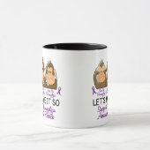 Mug Voyez que parler n'entendez aucune fibromyalgie 2 (Centre)
