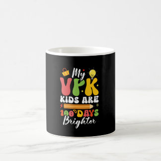 Mug VPK Étudiant Pré-maternelle 100 Jours Plus Lumineu