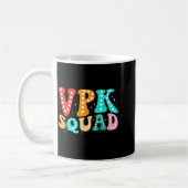 Mug VPK Squad Drôle de rentrée des enseignants et des (Gauche)