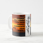 Mug "Vrai changement" (Devant gauche)