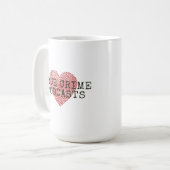 Mug Vrai crime Podcast Lover (Devant gauche)