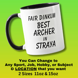 Mug Vrai de vrai MEILLEUR ARCHER en Australie