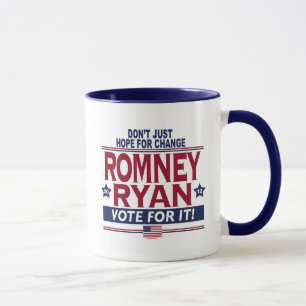 Mug Vrai espoir 2012 de Romney Ryan
