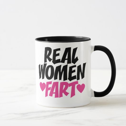 Mug Vrai Femmes Fart (Droite)