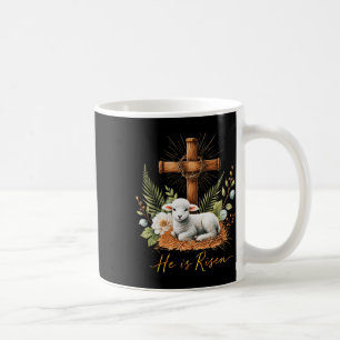 Mug Vrai Pâques Il Est Ressuscité Lamb Couronne De Tho