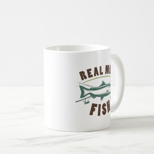 Mug Vrai poisson (Devant droit)