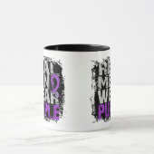 Mug Vrai pourpre de vêtements pour hommes d'épilepsie (Centre)