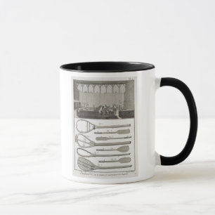 Mug Vrai tennis et la construction des raquettes, de
