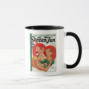 Mug Vraie couverture de magazine d'amusement d'écran