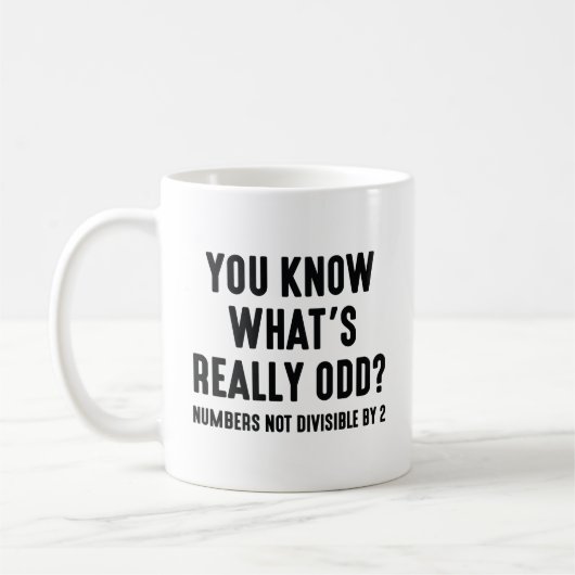 Mug Vraiment bizarre (Gauche)