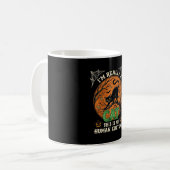 Mug Vraiment Chat Noir Halloween Lune Citrouilles (Devant gauche)