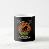 Mug Vraiment Chat Noir Halloween Lune Citrouilles (Centre)