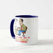 Mug Vraiment Err est l'ordinateur (1) (Devant gauche)