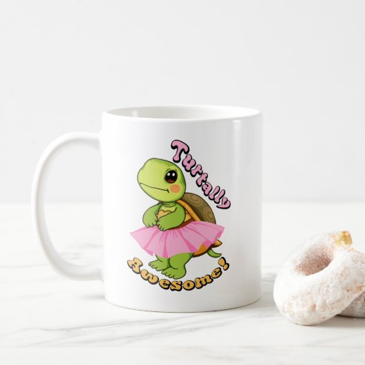 Mug Vraiment génial, jouer sur les mots (Avec donut)