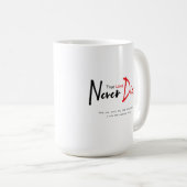 Mug Vraiment l'amour ne meurt jamais (Devant droit)