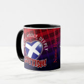 Mug Vraiment, Madly, Profondément ÉCOSSE ! (Devant gauche)