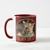 Mug Vrais chats d'amour d'hommes (Gauche)