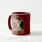 Mug Vrais chats d'amour d'hommes (Devant gauche)