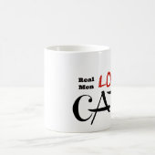 Mug Vrais chats d'amour d'hommes ! (Centre)
