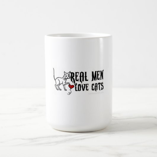 Mug Vrais chats d'amour d'hommes (Centre)