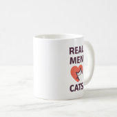 Mug Vrais chats d'amour d'hommes (Devant droit)