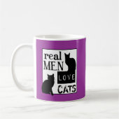 Mug Vrais chats d'amour d'hommes (disponibles dans (Gauche)