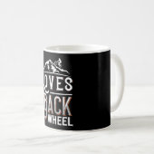 Mug VTT - Aime la roue arrière (Devant droit)