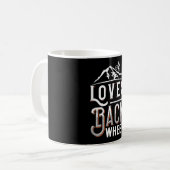 Mug VTT - Aime la roue arrière (Devant gauche)
