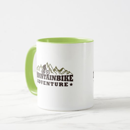 Mug VTT aventure (Devant gauche)